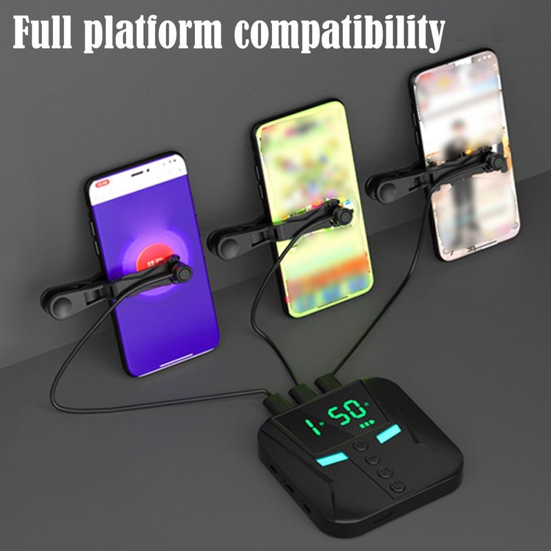 Auto Clicker for Smart Phone, Screen Tapper with Adjustable Speed 50-960 Times Per Second for Live Streaming, Gaming & Social Apps 2025 New (5 clicking head) - Image 5